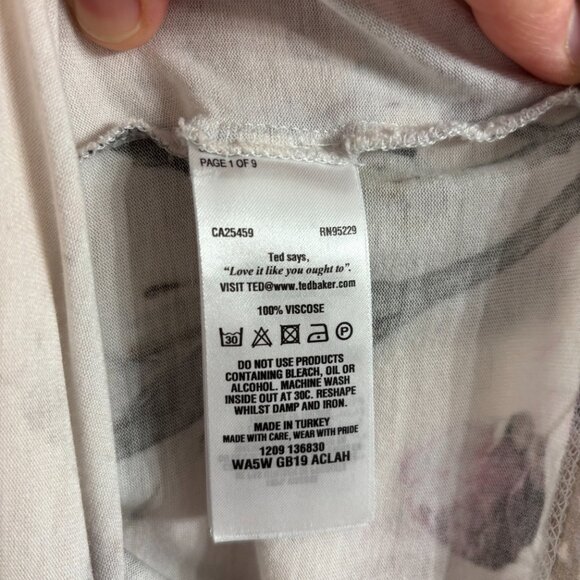 Ted Baker London Botanical Tshirt - Picture 9 of 10